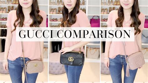 gucci marmont small vs mini|Gucci Marmont small white review.